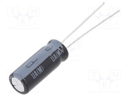 Capacitor: electrolytic; supercapacitor; 2.5F; 2.7VDC; ESR: 150mΩ