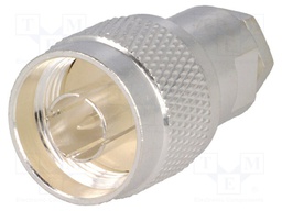 Plug; N; male; straight; 50Ω; RG141,RG58C/U,URM43,URM76; for cable