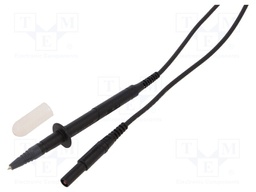 Test lead; 16A; red; Conform to: EN61010 1000VCAT III; 25mΩ; 1m