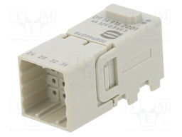 Connector: HDC; module; male; Han Modular Domino; PIN: 16