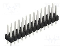 Connector: pin strips; pin header; male; PIN: 26; 2.54mm; THT; 2x13