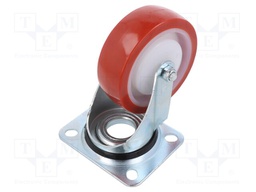 Transport wheel; Ø: 100mm; W: 36mm; H: 128mm; torsional; 150kg