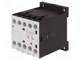 Contactor: 3-pole; NO x3; Auxiliary contacts: NO; 110VAC; 12A; DIN
