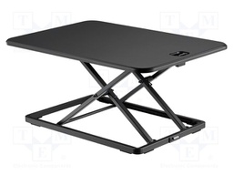 Monitor stand; 8kg; black; MDF,metal,plastic; 670x470x45mm