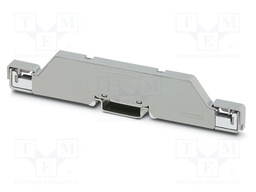 Mounting clamp; PA; ways: 2; W: 8.2mm; H: 150mm; Body: grey