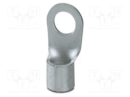 Non-insulated; Body: silver; Tip: ring