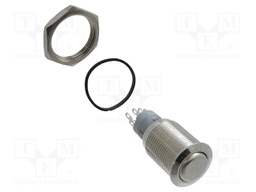 Switch: vandal resistant; Pos: 2; DPDT; 2A/48VDC; IP40; ON-(ON)