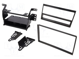 Radio frame; Nissan; Nissan Juke 2010->2014; black gloss