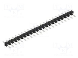 Connector: pin strips; pin header; male; PIN: 22; 2.54mm; SMT; 1x22