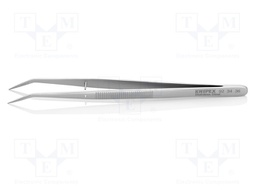 Tweezers; 150mm; Blades: curved; Blade tip shape: sharp; universal
