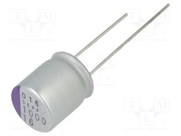 Capacitor: polymer; 1mF; 16VDC; ESR: 12mΩ; SEPF; SMD; ±20%; -55÷105°C