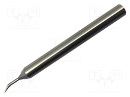Tip; elongated,bent conical; 0.4mm; 366°C; for soldering station