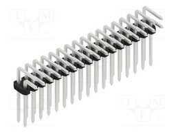 Connector: pin strips; pin header; male; PIN: 34; 2mm; THT; 2x17
