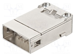 Heavy Duty Connector, Insert, 20 Contacts, Plug, Crimp Pin - Contacts Not Supplied