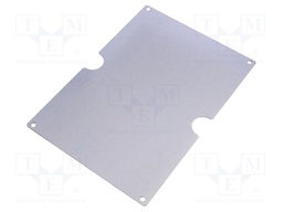 Mounting plate; steel; W: 151mm; L: 212mm; Series: EURONORD