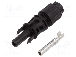 Connector: solar; female; straight; 4÷6mm2; crimped; photovoltaics