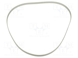 Timing belt; T2.5; W: 10mm; H: 1.3mm; Lw: 950mm; Tooth height: 0.7mm