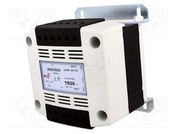 Transformer: safety; 630VA; 230VAC; 230V; IP20; Mounting: DIN; 7.6kg