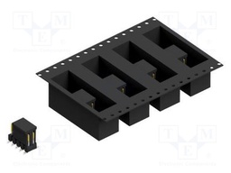 Connector: pin strips; pin header; male; PIN: 10; 2.54mm; SMT; 2x5