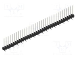 Connector: pin strips; pin header; male; PIN: 34; 2.54mm; SMT; 1x34