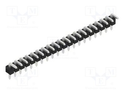 Connector: pin strips; pin header; male; PIN: 20; 2.54mm; THT; 1x20
