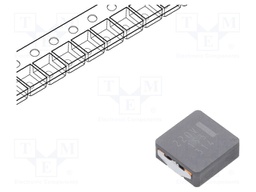 Power Inductor (SMD), 22 µH, 4.1 A, 7.4 A, ETQP Series, 10.7mm x 10mm x 4mm