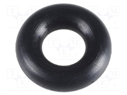 O-ring gasket; NBR; D: 1.78mm; Øint: 2.9mm; black