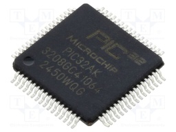 IC: PIC microcontroller; 32kB; 200MHz; 3÷3.6VDC; SMD; TQFP64