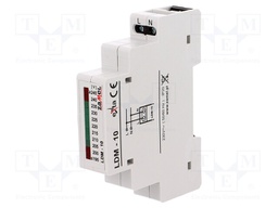 Module: voltage indicator; 230VAC; Mounting: DIN; IP20