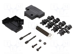 D-Sub; PIN: 25; plug; male; stamped and formed contacts; soldering