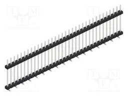 Connector: pin strips; pin header; male; PIN: 34; 2mm; SMT; 1x34