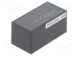 Converter: AC/DC; 4W; 85÷305VAC; 120÷431VDC; Iout: 266mA; 81%; PCB