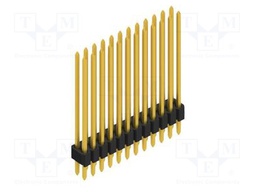 Connector: pin strips; pin header; male; PIN: 24; 1.27mm; THT; 2x12