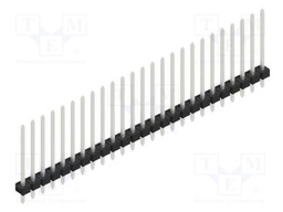 Connector: pin strips; pin header; male; PIN: 25; 2.54mm; THT; 1x25