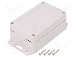 Enclosure: multipurpose; X: 70mm; Y: 105mm; Z: 40mm; polycarbonate