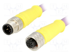 Cable: for sensors/automation; PIN: 5; M12-M12; B code-Profibus