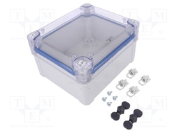Enclosure: multipurpose; X:164mm; Y:192mm; Z:105mm; polycarbonate