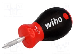 Screwdriver; Phillips; Size: PH1; Blade length: 25mm