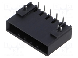 Pluggable terminal block; 5.08mm; ways: 5; black; terminals: 5