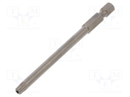 Screwdriver bit; Torx® with protection; T25H; Overall len: 90mm