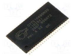SRAM memory; 512kx8bit; 2.2÷3.6V; 10ns; TSOP44 II; parallel