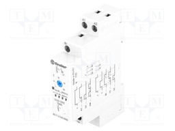 Timer; 0,1s÷24h; SPDT; 250VAC/1A; 24÷240VAC; 24÷240VDC; DIN; PIN: 5