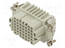 Heavy Duty Connector, CDD Series, CDD Class Series, Insert, 42 Contacts, Receptacle