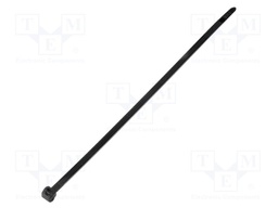 Cable tie; externally serrated; L: 200mm; W: 4.6mm; polyamide; 225N