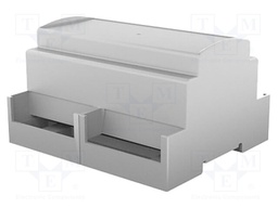Enclosure: for DIN rail mounting; Y: 90.5mm; X: 106.3mm; Z: 62mm