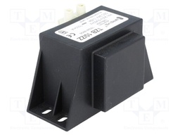 Transformer: encapsulated; 10VA; 230VAC; 24V; Mounting: screw type