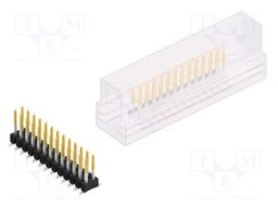 Connector: pin strips; pin header; male; PIN: 26; 2.54mm; SMT; 2x13