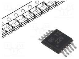 Instrumentation amplifier; Uoper: 3.3V; VSSOP10; Uin: 0÷36V