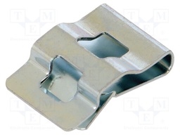 Edge mount holder; Tie width: max.4.8mm; cable ties