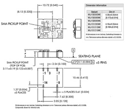 Converter: DC/DC; 1W; Uin: 10.8÷13.2V; Uout: 15VDC; Iout: 67mA; SMD